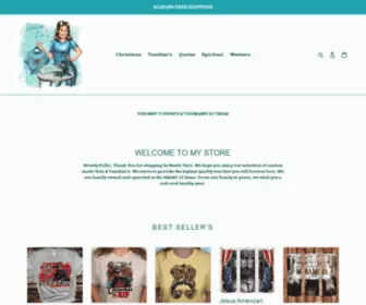 Rusticteesshop.com(Rustic Tee's) Screenshot