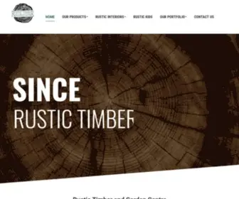 Rustictimber.co.za(Great Timber Products & Installations Countrywide) Screenshot