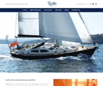 Rustleryachts.com(Rustler Yachts) Screenshot