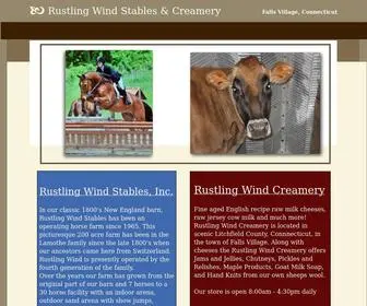 Rustlingwind.com(Rustling Wind Stables) Screenshot