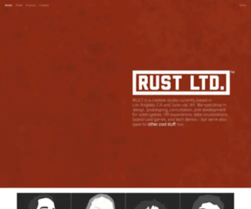 Rustltd.com(RUST LTD) Screenshot