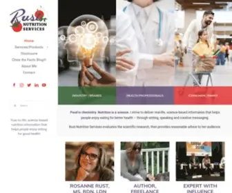 Rustnutrition.com(My mission) Screenshot