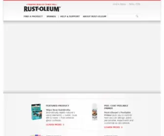 Rustoleum.ca(Spray Paint) Screenshot