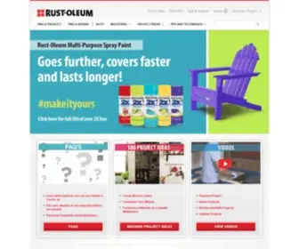 Rustoleum.com.au(Rust-Oleum Home) Screenshot