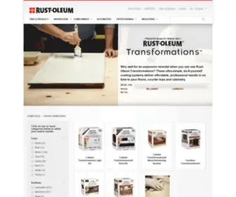 Rustoleumtransformations.com(Rust-Oleum Transformations) Screenshot