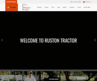 Rustontractor.com(Bayou Kubota) Screenshot