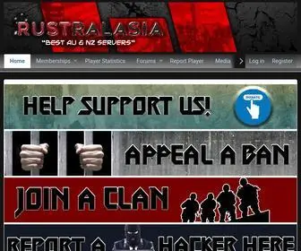 Rustralasia.net(Home) Screenshot