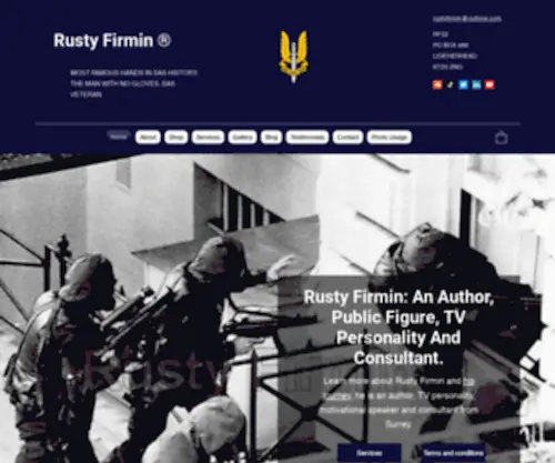 Rusty-Firmin.com(Rusty Firmin) Screenshot
