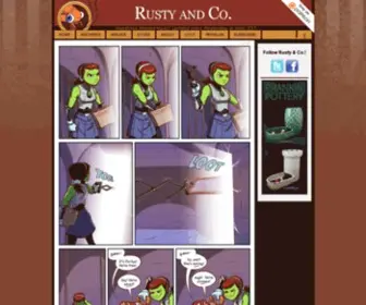 Rustyandco.com(Rusty and Co) Screenshot