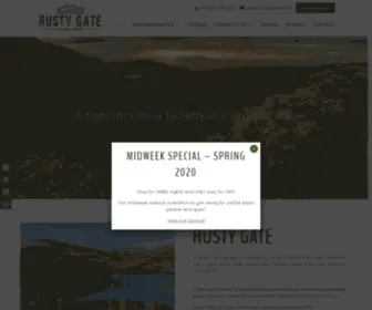 Rustygate.co.za(Rusty Gate Mountain Retreat) Screenshot