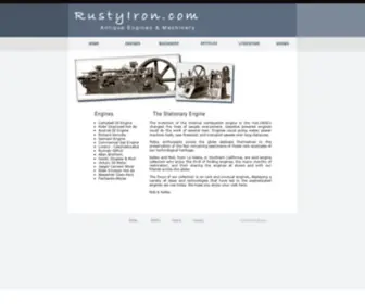 Rustyiron.com(Rusty Iron Workshop) Screenshot