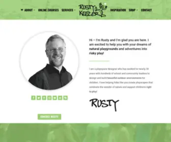 Rustykeeler.com(Rusty Keeler) Screenshot