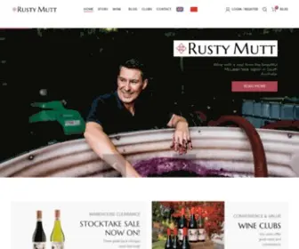 Rustymutt.com.au(Rusty Mutt McLaren Vale Wines) Screenshot