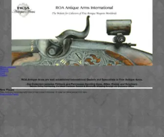 Rustyoldarms.co.uk(ROA Antique Arms International) Screenshot