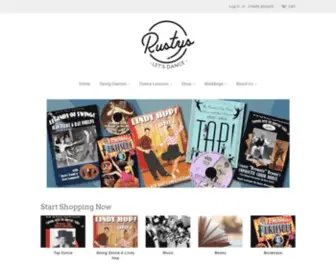 Rustysdanceshop.com(Rusty's Shop) Screenshot