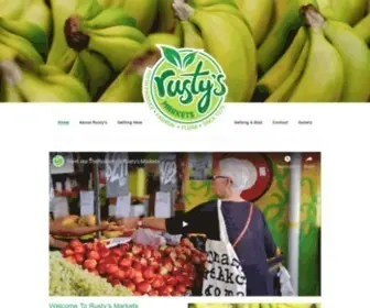 Rustysmarkets.com.au(Rusty's Markets) Screenshot