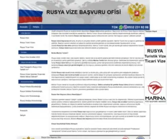 Rusya-Vize.com(Rusya Vizesi) Screenshot