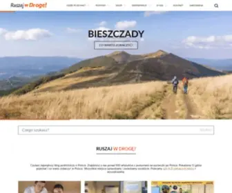 RuszajWdroge.pl(Blog Ruszaj w Drogę) Screenshot
