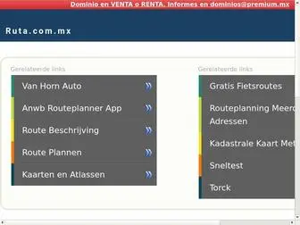 Ruta.com.mx(Ruta) Screenshot