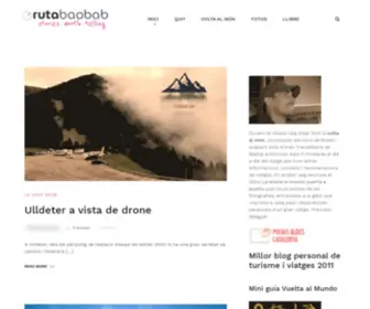 Rutabaobab.com(Ruta baobab) Screenshot