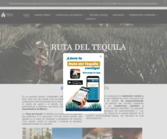 Rutadeltequila.mx(Sitio Oficial La Ruta del Tequila Jalisco Mexico) Screenshot