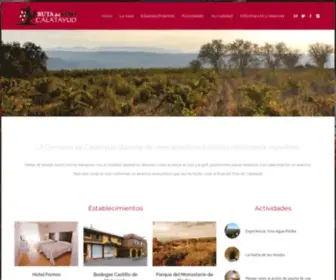 Rutadelvinocalatayud.com(Ruta del Vino Calatayud) Screenshot