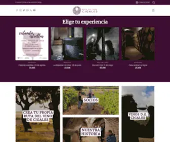 Rutadelvinocigales.com(Rutadelvinocigales) Screenshot