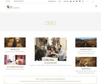 Rutadelvinoderiojaalavesa.com(Ruta del vino de Rioja Alavesa) Screenshot
