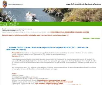 Rutasembalses.es(Catamaráns da Ribeira Sacra) Screenshot