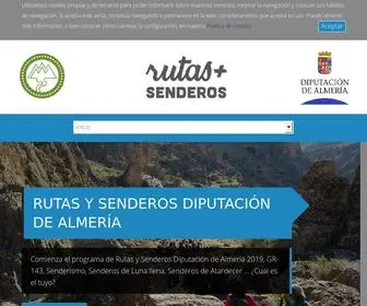 Rutasysenderosdealmeria.es(Diputaci) Screenshot