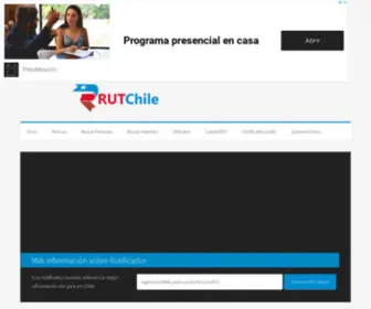 Rutchile.cl(Busca y obtén todos los datos en Chile) Screenshot