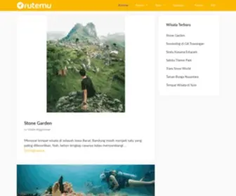 Rutemu.com(Mau Liburan Kemana) Screenshot