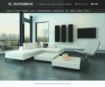 Rutenbeck.de(Start) Screenshot
