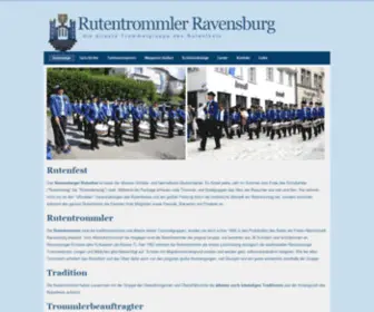 Rutentrommler.de(Rutentrommler Ravensburg) Screenshot