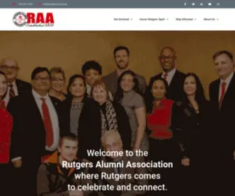 Rutgersalumni.org(The Rutgers Alumni Association) Screenshot