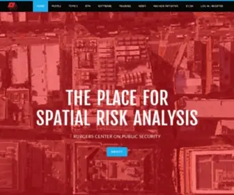 RutgerscPS.org(Rutgers Center on Public Security) Screenshot