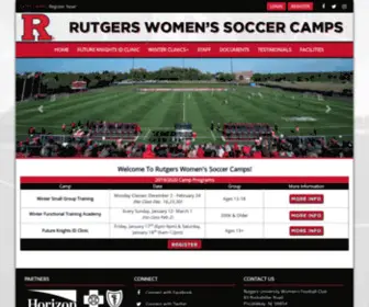 Rutgerswomenssoccercamps.com(Mike O’Neill Soccer) Screenshot