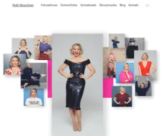 Ruth-Moschner.de( Offizielle Website von Ruth Moschner) Screenshot