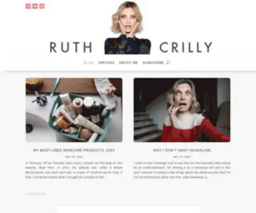 Ruthcrilly.co.uk(Ruth Crilly) Screenshot