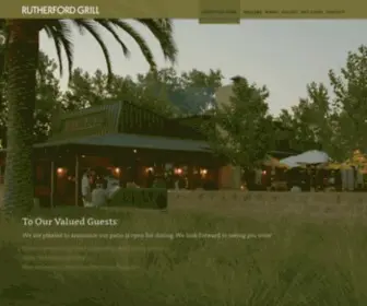 Rutherfordgrill.com(Rutherford Grill) Screenshot