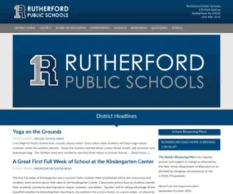 Rutherfordschools.org(Rutherford Public Schools) Screenshot