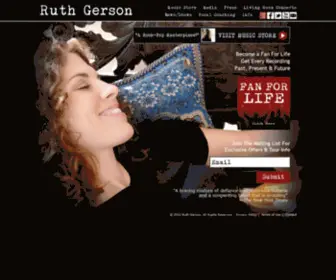 Ruthgerson.com(Ruth Gerson) Screenshot