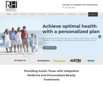 Ruthieharper.com(Integrative Medicine in Austin Texas) Screenshot