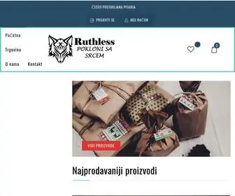 Ruthless.hr(Izrada promotivnih personaliziranih poklona) Screenshot