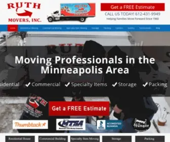 Ruthmoversinc.com(Commercial Moving Company) Screenshot