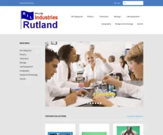 Rutland.co.za(Rutland Industries (Pty) Ltd) Screenshot