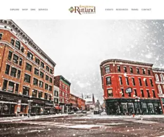 Rutlanddowntown.com(Downtown Rutland) Screenshot