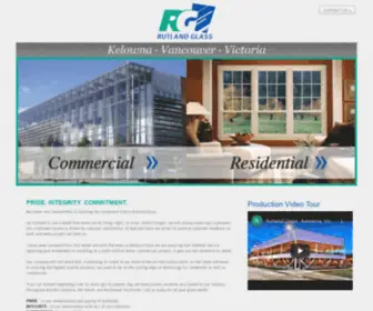 Rutlandglass.com(Rutland Glass Commercial) Screenshot