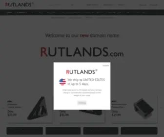 Rutlands.co.uk(Rutlands Limited) Screenshot