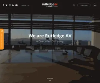 Rutledge.com.au(Audio Visual Integration) Screenshot